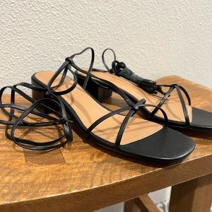 Who What Wear wrap sandals